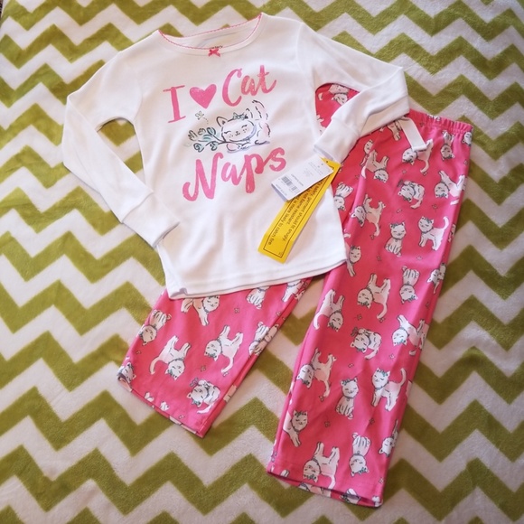 Carter's Other - Carter's "I Love Cat Naps" Pajamas Set NWT $22